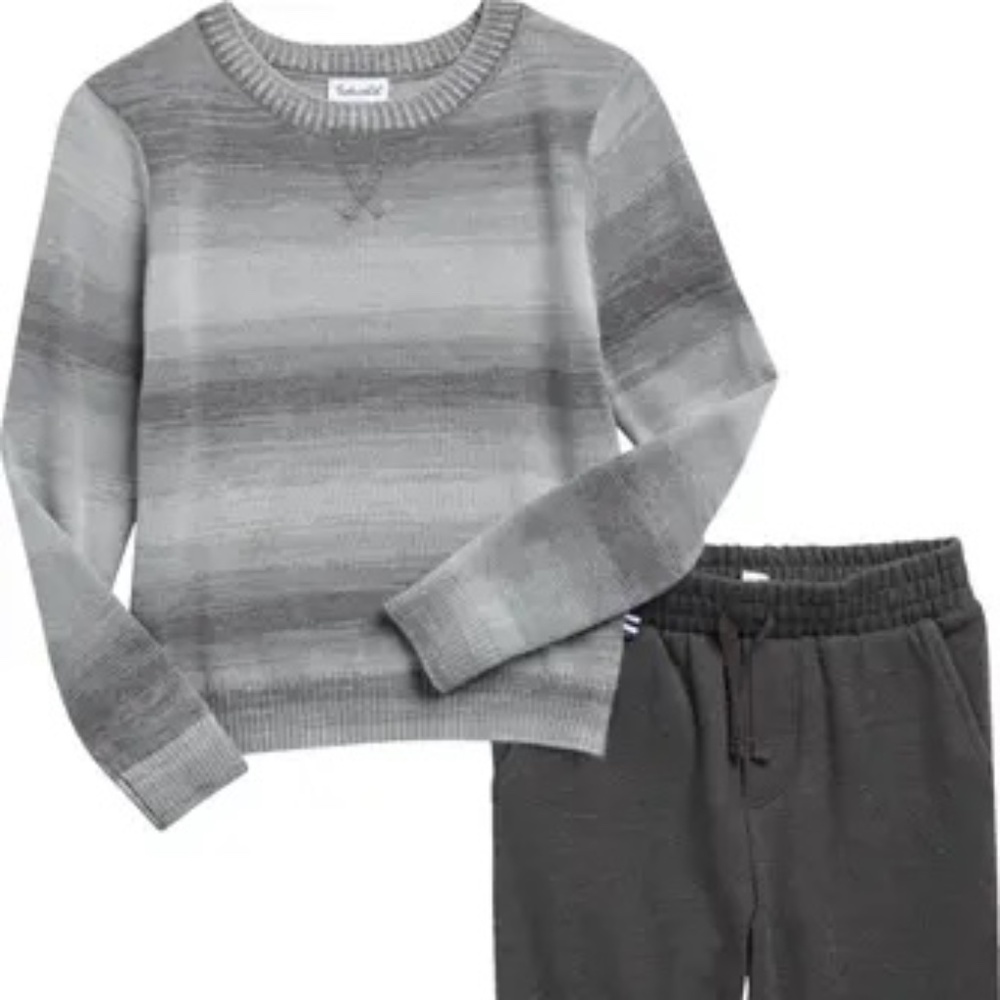 NWT Splendid Kids' Space Dye Sweater & Joggers Set (Size 2)